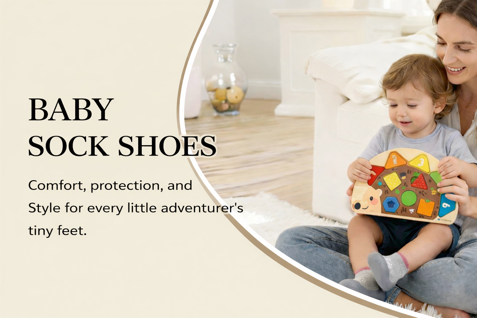Baby sock shoes product details