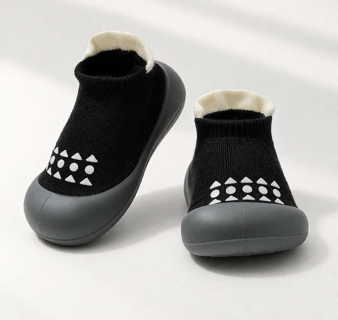 Soft Knit Baby Sock Shoes