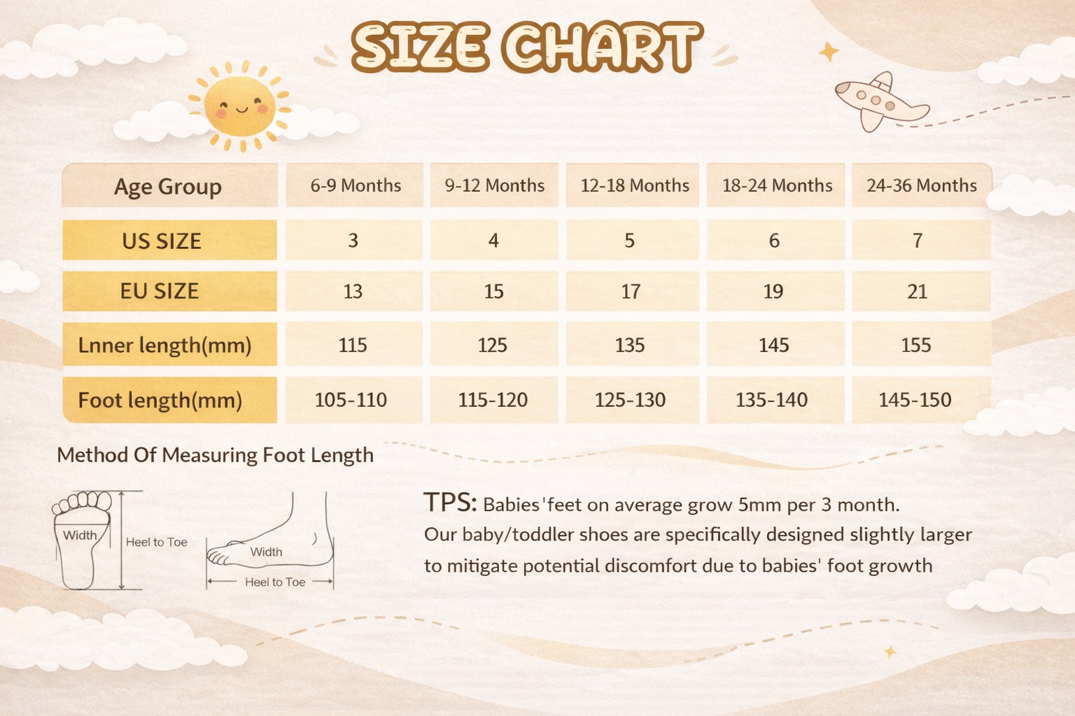 XT-BS baby sneakers feature details